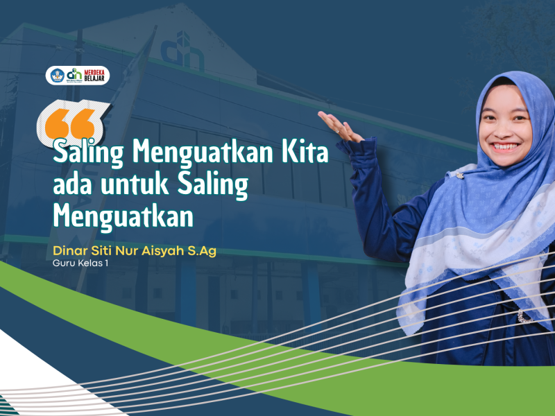 Saling menguatkan kita ada untuk saling menguatkan